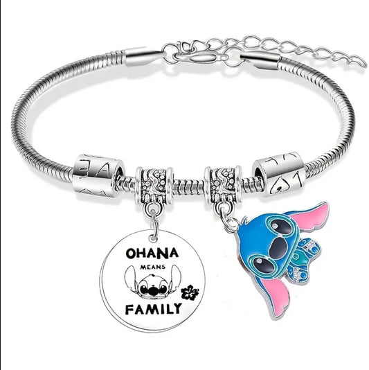 Bracelet enfant - Stitch Ohana Family
