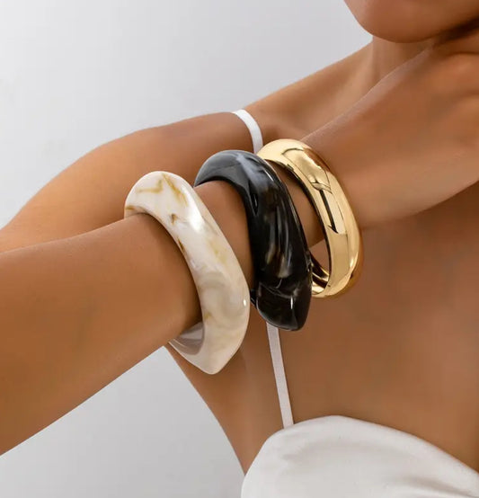 Bracelet Jonc Bohème - 3 pièces